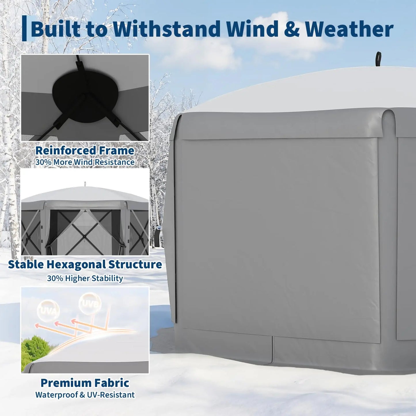 Intra 11.5x11.5 ft Screen Tent
