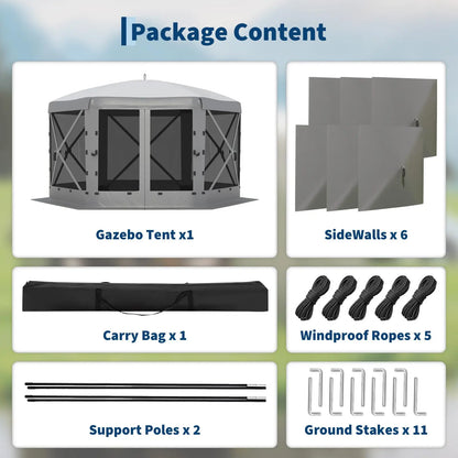 Intra 11.5x11.5 ft Screen Tent