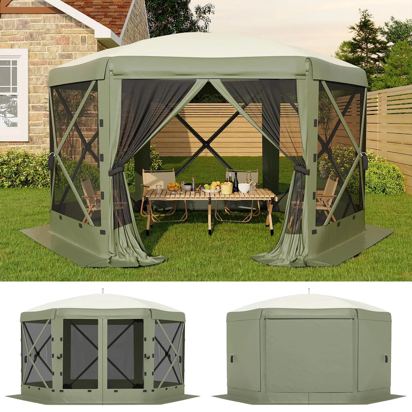 Intra 11.5x11.5 ft Screen Tent