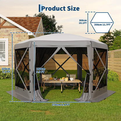Intra 11.5x11.5 ft Screen Tent