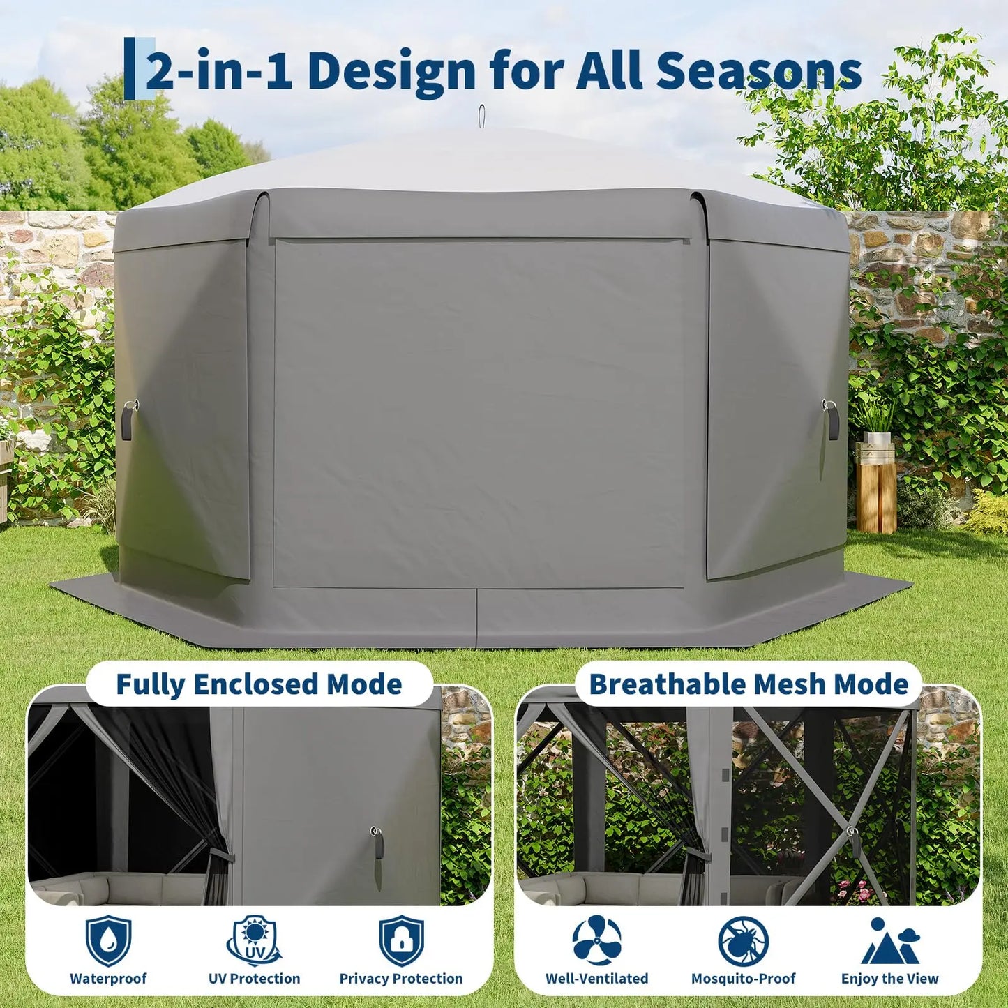 Intra 11.5x11.5 ft Screen Tent